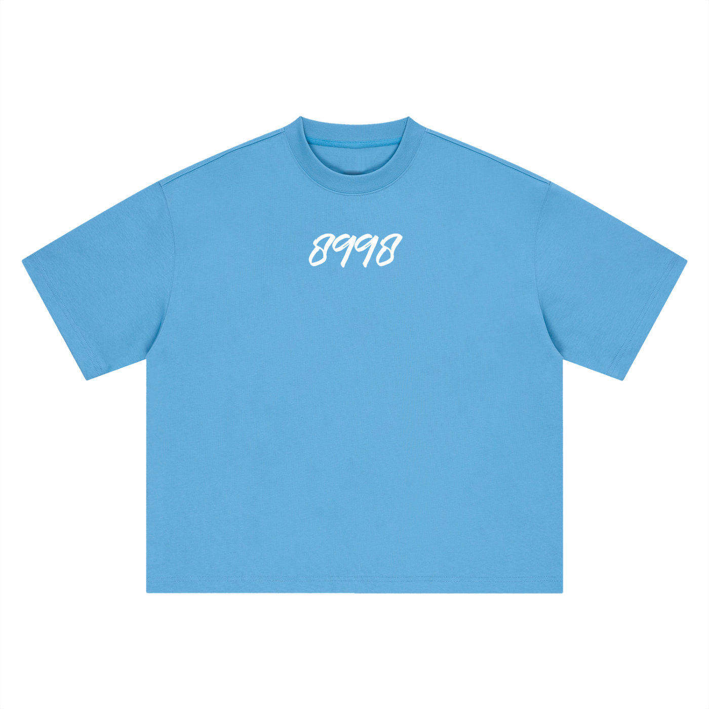 8998 "SAVE EARTH" 100% COTTON Boxy Oversized Tee