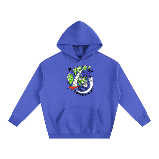 8998 "Butterfly Chase" Oversized Fleeced Hoodie