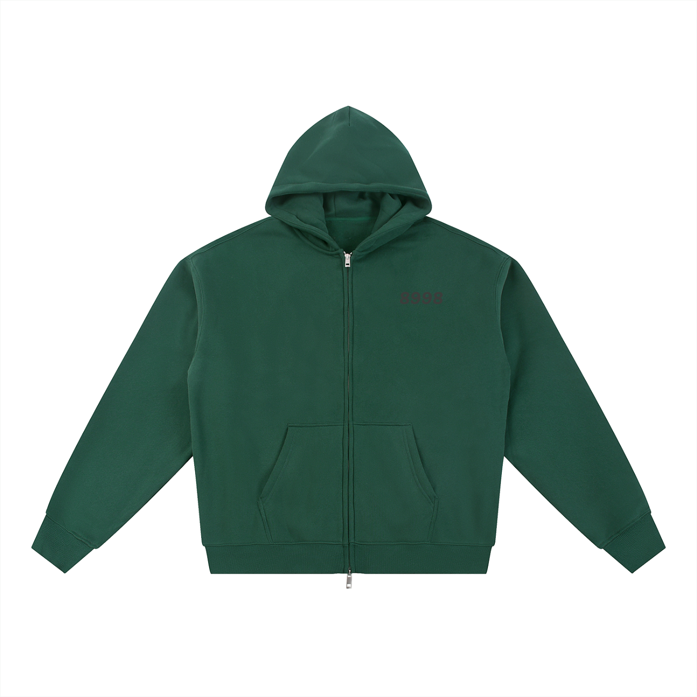 8998 "PLANT NATIVE" Fleece Zip-Through Hoodie