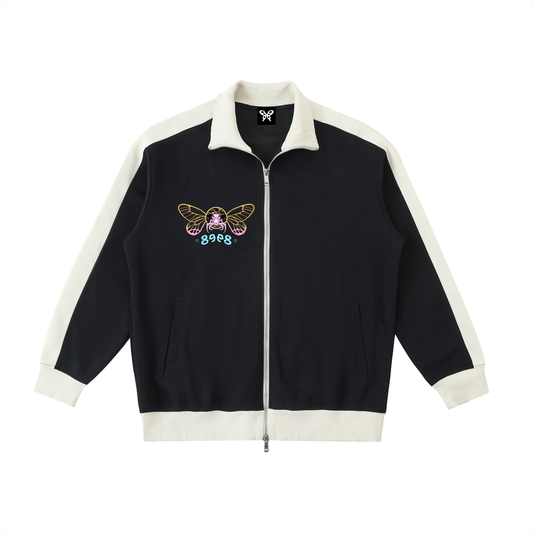 8998 "Clearwing" Contrast Trim Stand Collar Jacket