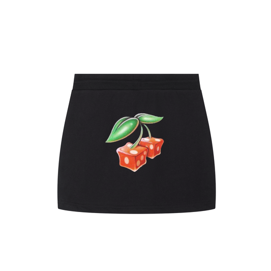 8998 "LUCK" Drawstring Skirt