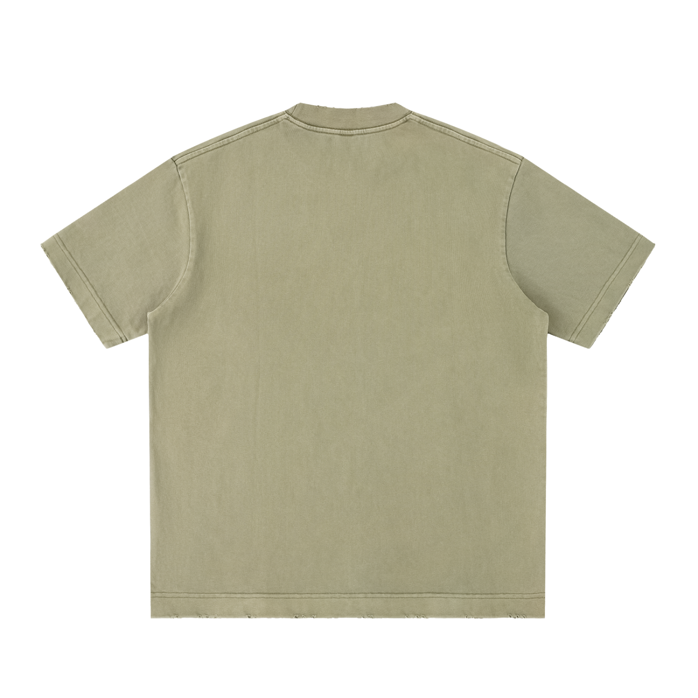 8998 "Bluewing" 100% COTTON Heavyweight Vintage Washed Frayed Tee