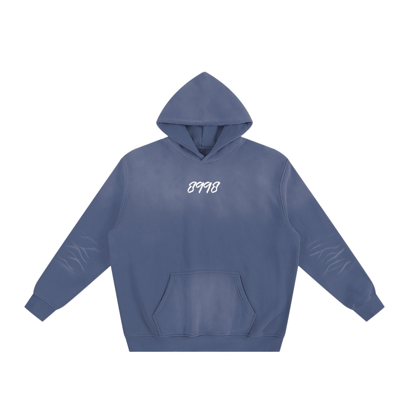 8998 "SAVE EARTH" Sunfade Fleeced Hoodie