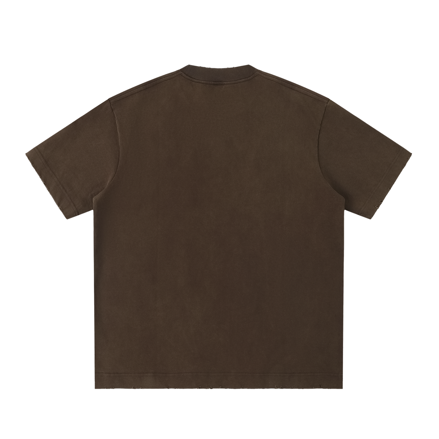 8998 "Argyrogrammana" 100% COTTON Heavyweight Vintage Washed Frayed Tee