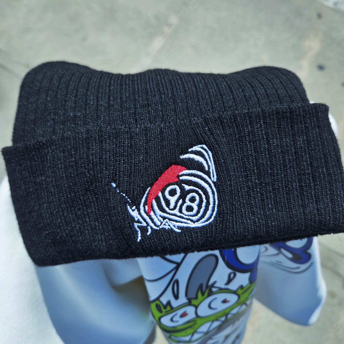Organic Cotton Butterfly Beanie
