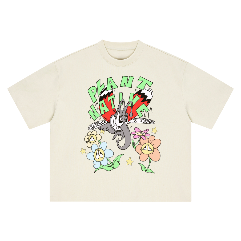 "Plant Native" Boxy Oversized Tee