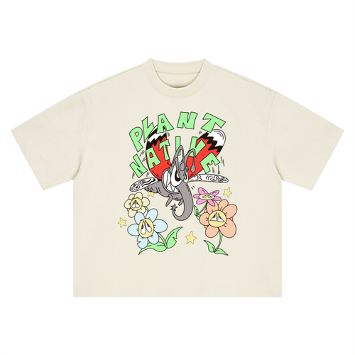 "Plant Native" Boxy Oversized Tee