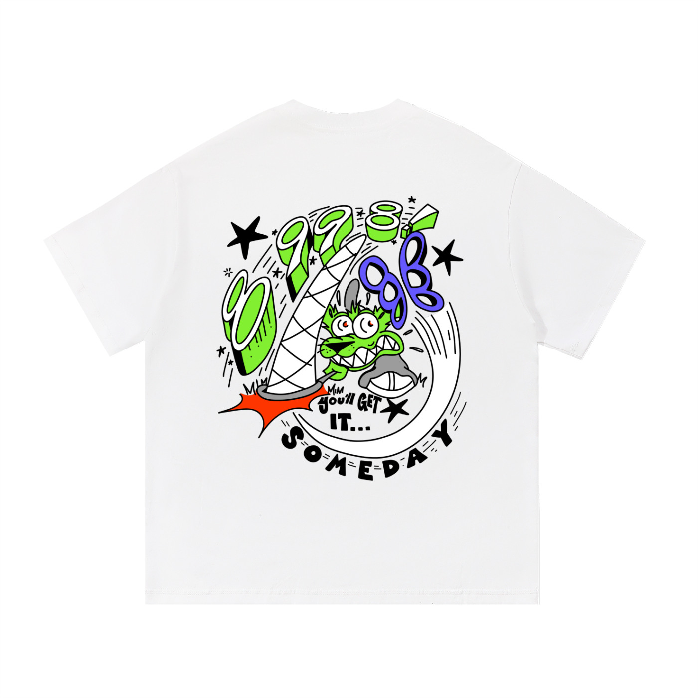 8998 "Butterfly Chase" Cotton Tee